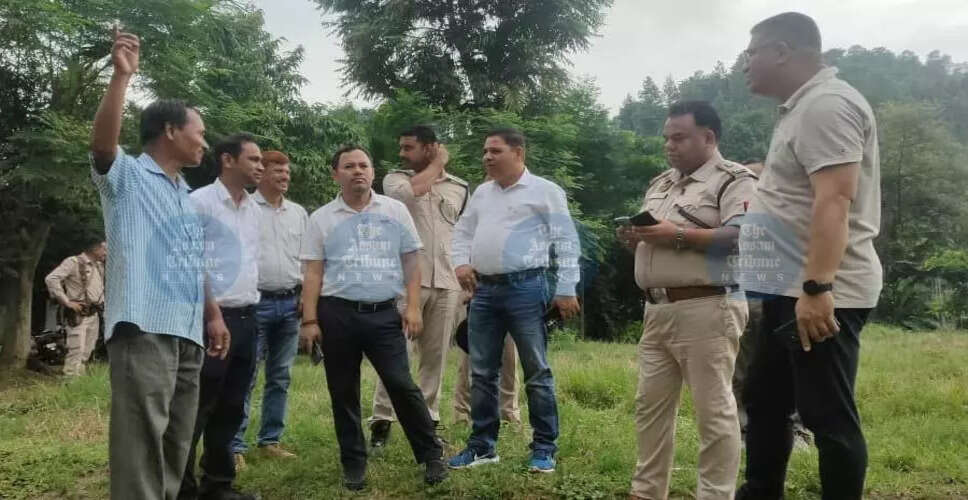 Kamrup District Commissioner Visits Assam-Meghalaya Border to Address Boundary Dispute
