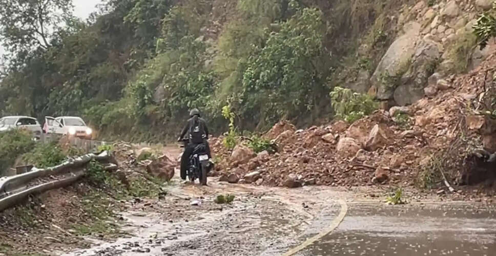 Severe Rainfall Causes Landslide Disruption in Dharamshala
