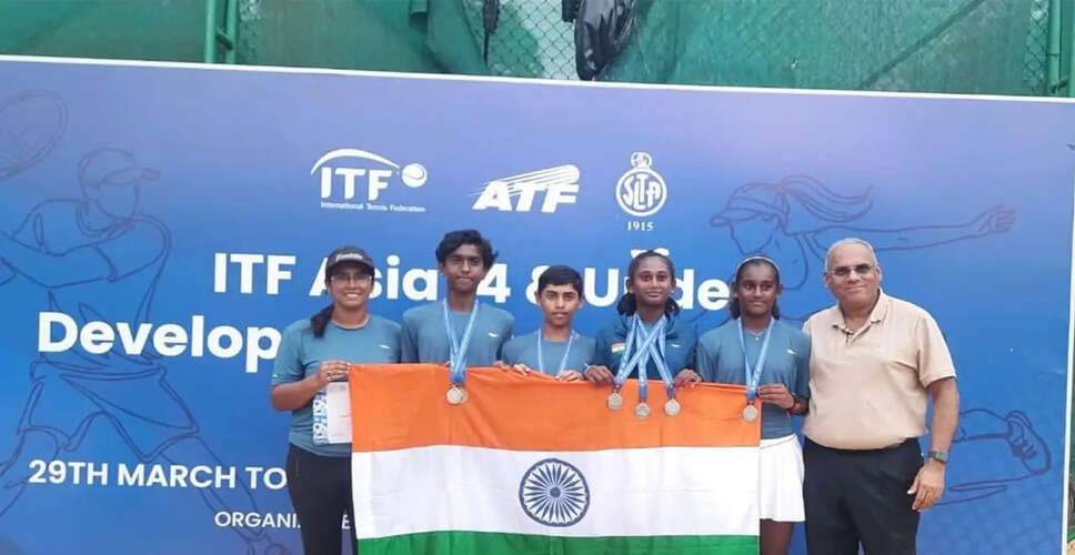India Shines at ITF Asia Under-14 Championships, Secures Wimbledon Spots