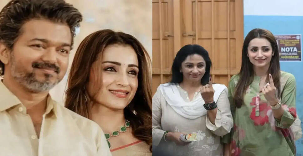 Trisha Krishnan's Voting Appearance Sparks Speculation About Her Future