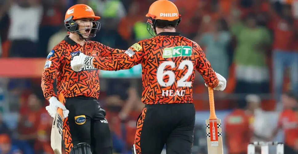 Ishan Kishan Steps Up as Interim Captain for Sunrisers Hyderabad