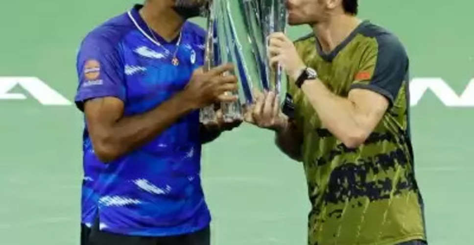 Indian Wells Masters: Rohan Bopanna-Matthew Ebden clinch men's doubles title