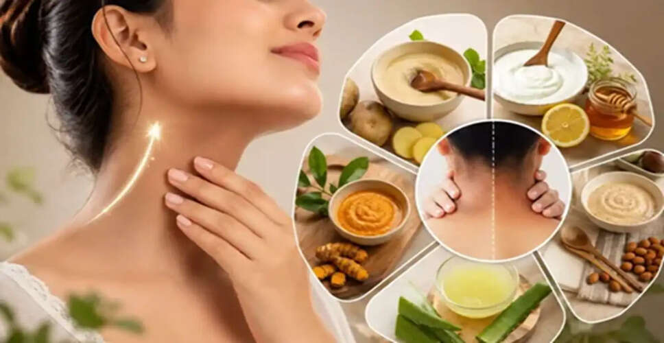 Effective Home Remedies for Dark Neck Treatment