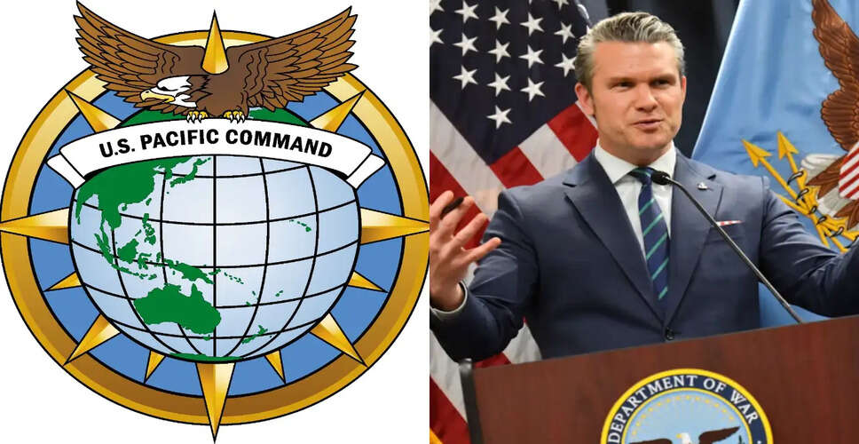 US Restores Pacific Command Name Amid Territorial Map Controversy