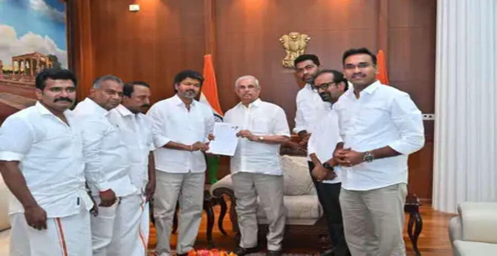 C. Joseph Vijay Takes Major Step Towards Becoming Tamil Nadu's Chief Minister