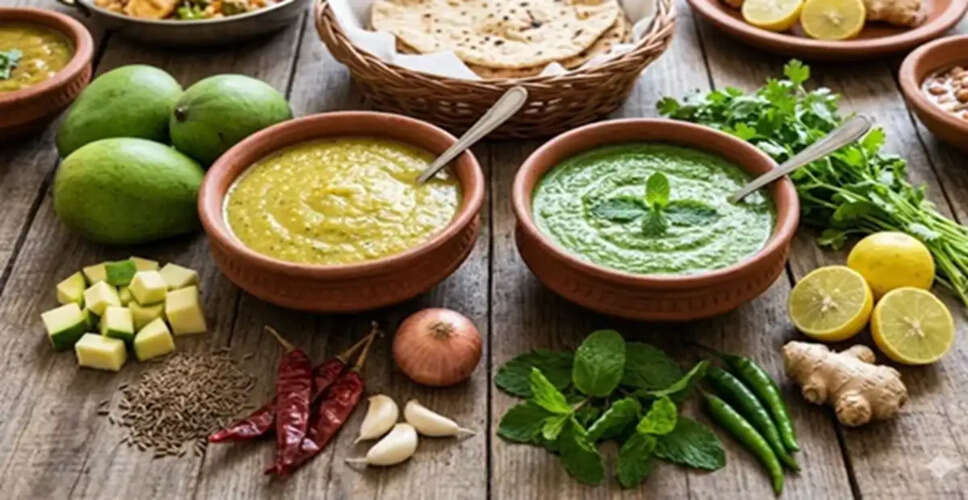 Beat the Summer Heat: The Benefits of Raw Mango and Mint Chutneys