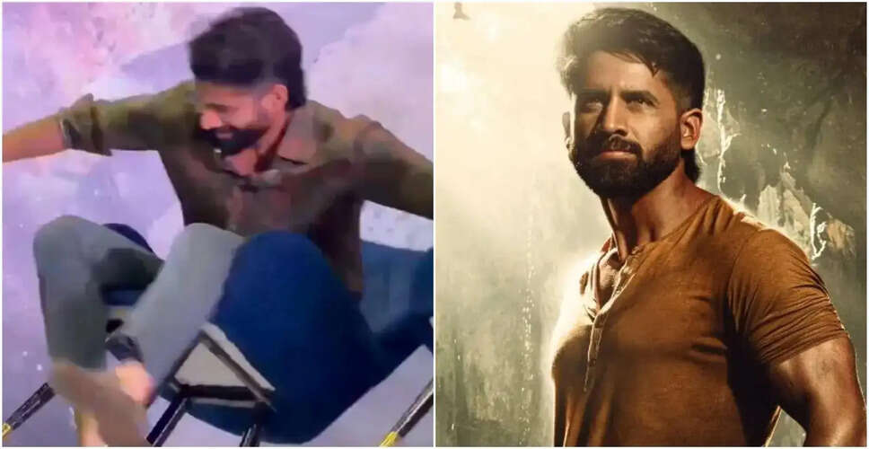 Naga Chaitanya's Stage Fall Sparks Concern Among Fans