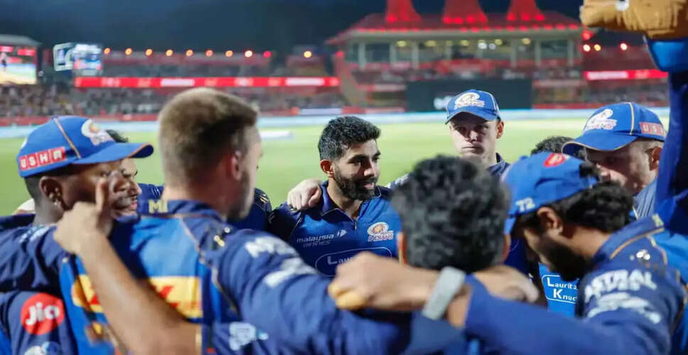 Jasprit Bumrah Makes History as Mumbai Indians' Captain in IPL 2026
