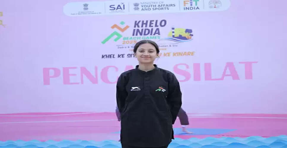 Dadra and Nagar Haveli Shine at Khelo India Beach Games with Pencak Silat Golds