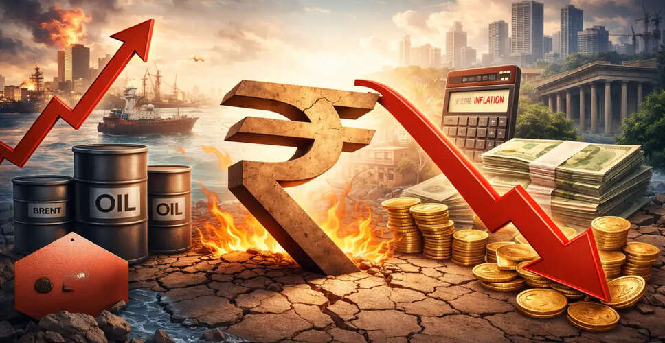 Indian Rupee Hits Record Low Amid Global Tensions