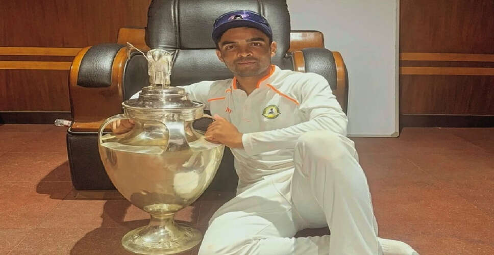 Danish Malewar Makes History in 2025 Duleep Trophy with Double Century