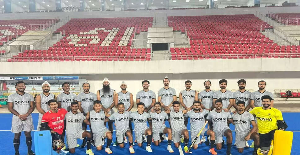 India Unveils 24-Member Squad for FIH Men's Pro League 2025-26 in Rourkela