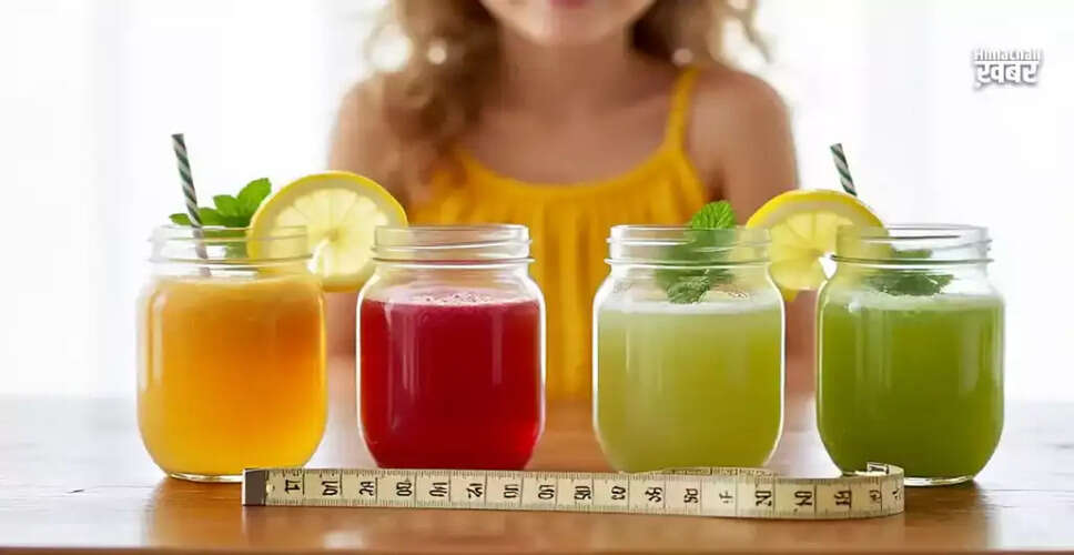 Effective Drinks to Reduce Weight Naturally