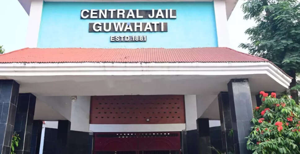 Assam's Jails Experience Significant Decrease in Overcrowding