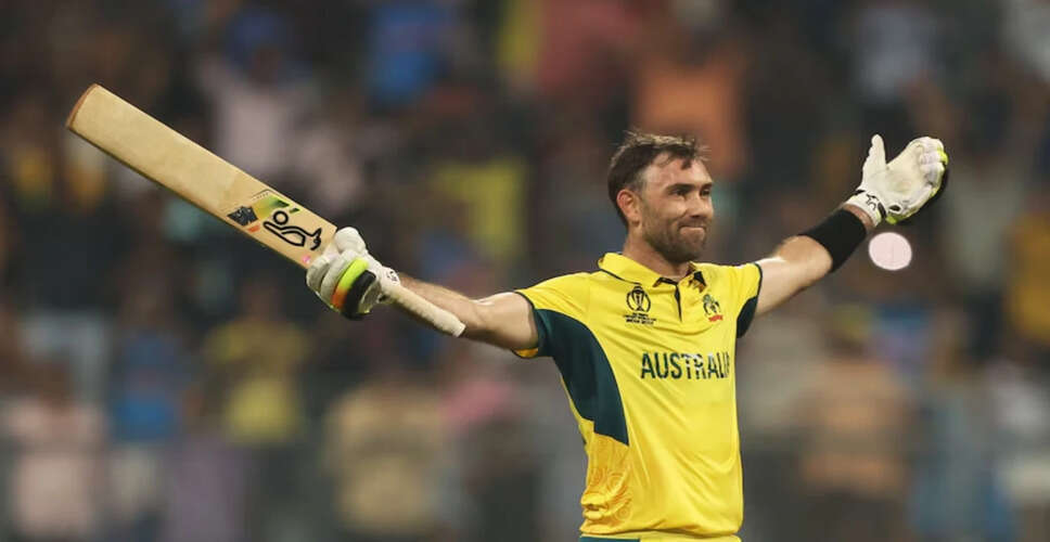 Glenn Maxwell Announces Retirement from ODI Cricket After Stellar Career