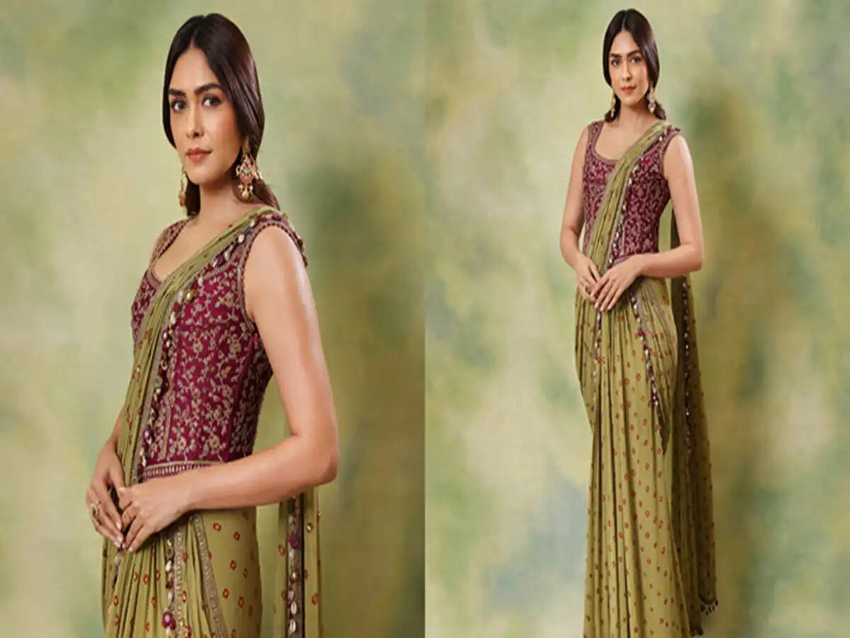 Elegant Saree Styles for Ahoi Ashtami Celebration
