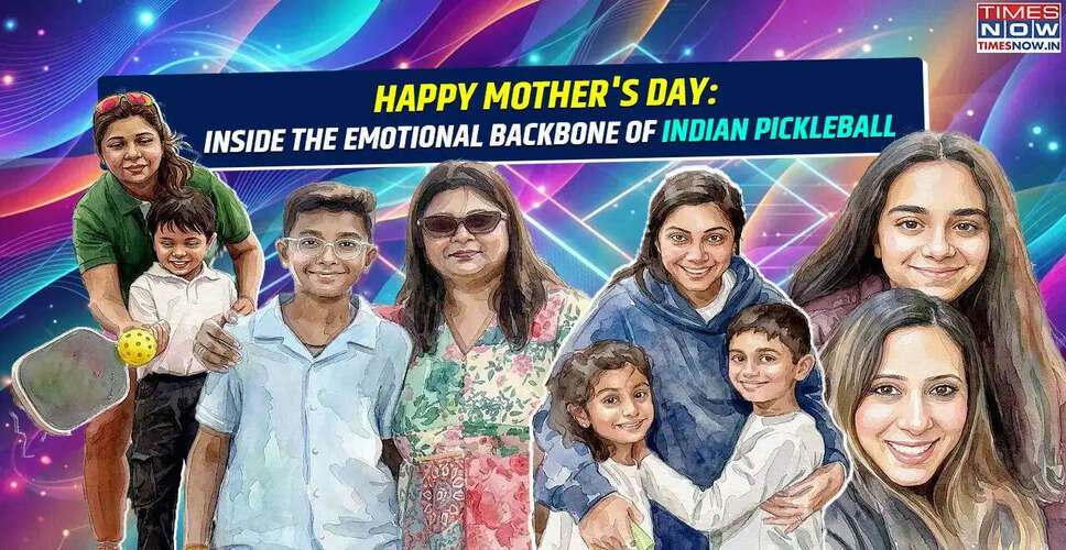 The Unsung Heroes of Indian Pickleball: Mothers Supporting Young Athletes