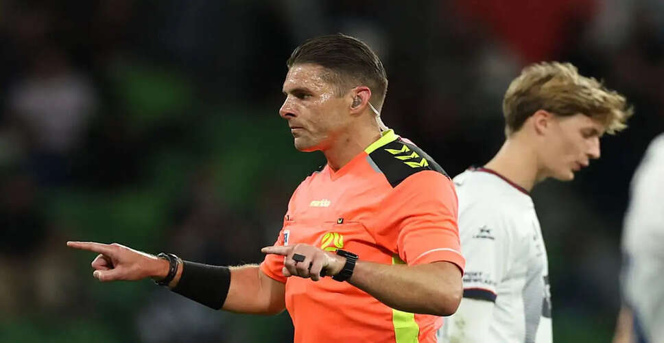 Controversy Surrounds FIFA World Cup Referee Shaun Evans Over Alleged Gesture