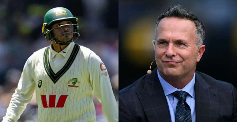 Michael Vaughan Weighs in on Usman Khawaja's Test Cricket Future Ahead of Ashes Finale