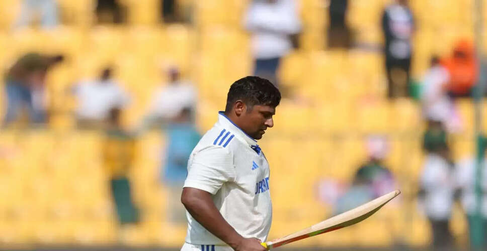 Dilip Vengsarkar Questions Sarfaraz Khan's Ongoing Exclusion from Team India