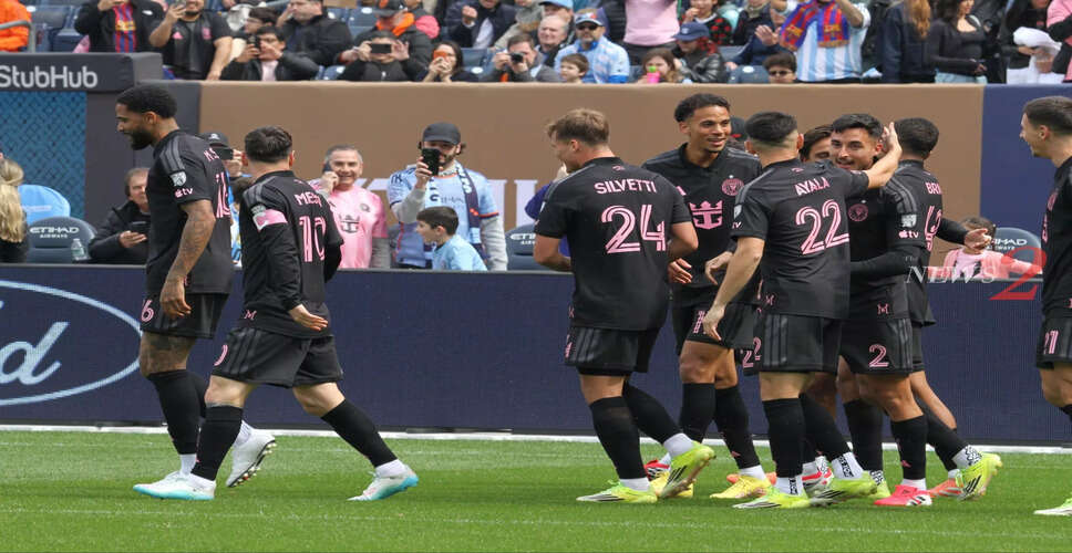 Inter Miami Triumphs Over New York City FC in Thrilling 3-2 Match