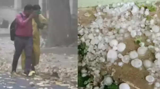 Sudden Weather Change in NCR: Rain and Dust Storms Hit Delhi and Surrounding Areas