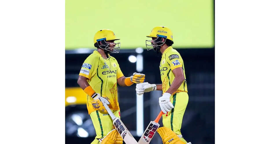 CSK Secures Victory Over MI with Stellar Performances from Gaikwad and Kartik