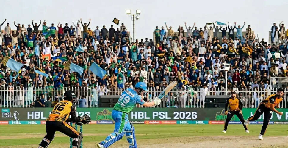 Exciting Clash in PSL: Multan Sultans Face Rawalpindiz in Match 14