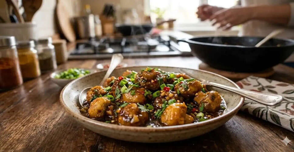 Delicious Homemade Mushroom Manchurian Recipe