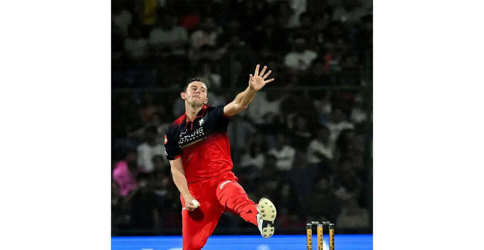 Hazlewood Praises RCB's Bowling in Low-Scoring Victory Over Delhi Capitals