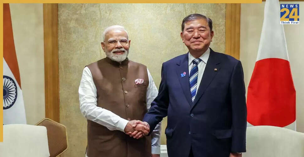 India and Japan Forge Strategic Partnership with 10-Year Investment Plan