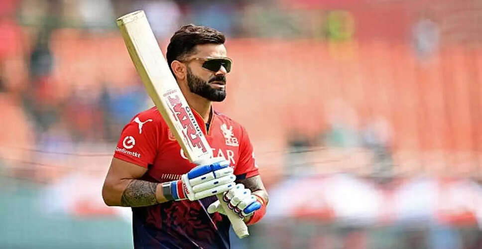 Virat Kohli Prepares for IPL Clash as RCB Eyes Playoff Spot