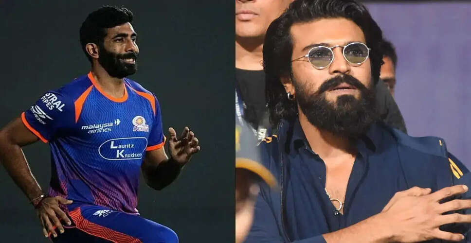 Ram Charan's Apology to Jasprit Bumrah After On-Stage Mix-Up