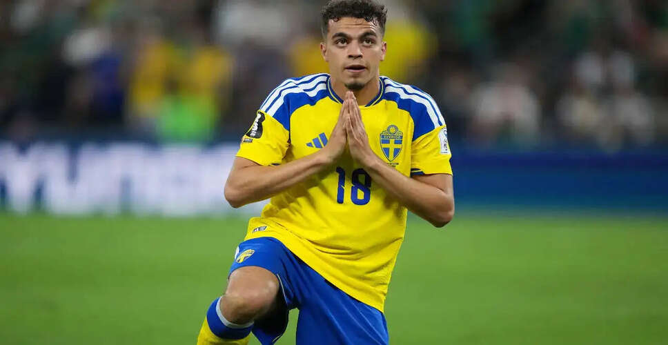 Yasin Ayari's Respectful Goal Marks Sweden's Strong Start in FIFA World Cup