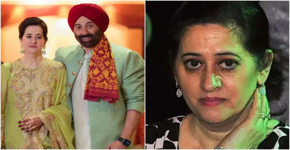 Pooja Deol Makes Rare Appearance with Sunny Deol at Mumbai Airport