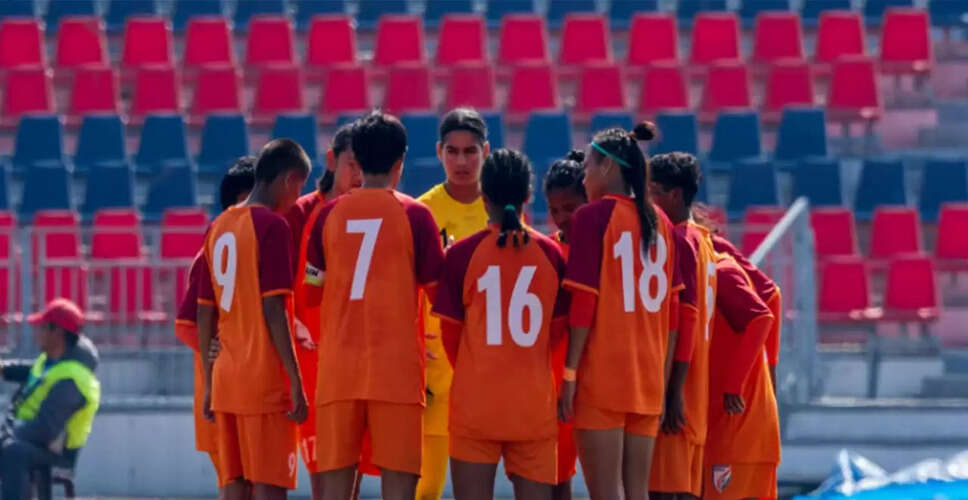 Indian U17 Women's Football Team Aims for Final Spot Against Bhutan