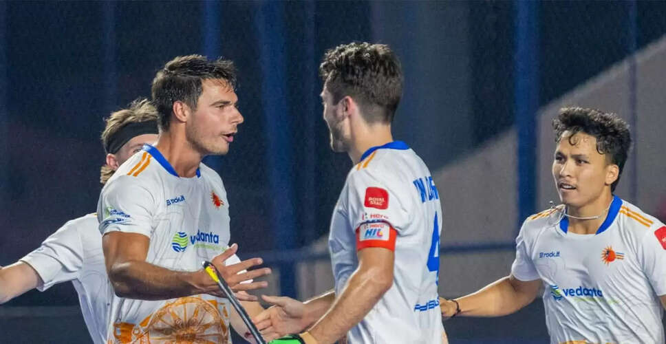 Vedanta Kalinga Lancers Triumph Over Ranchi Royals in HIL Opener