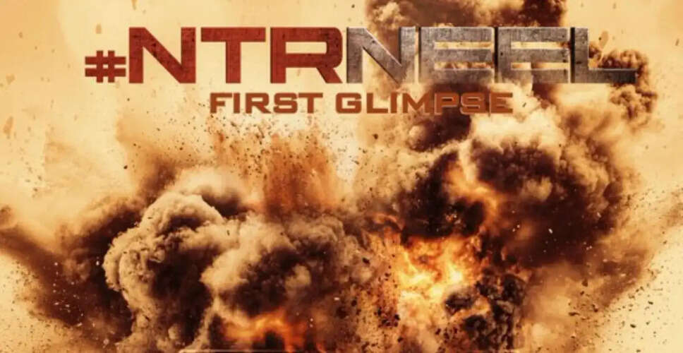 Jr NTR's Birthday Surprise: First Look of NTR-Neel Unveiled