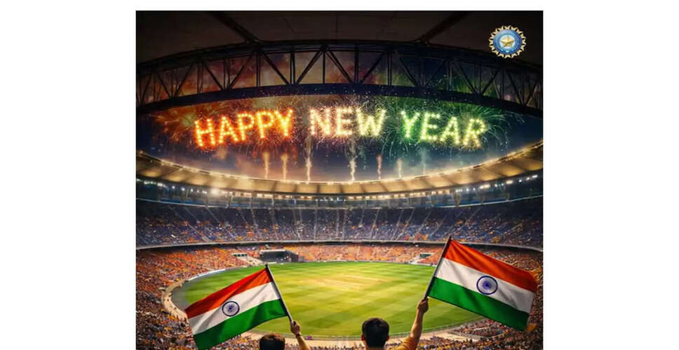 Global Cricket Stars Celebrate New Year 2026 with Heartfelt Wishes