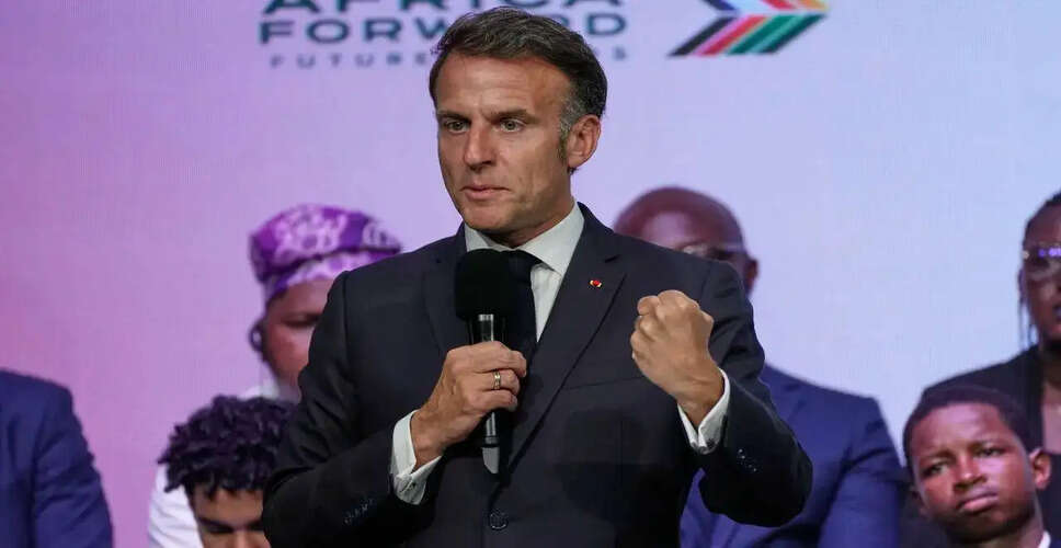 Emmanuel Macron Calls for Respect at Africa Forward Summit in Nairobi