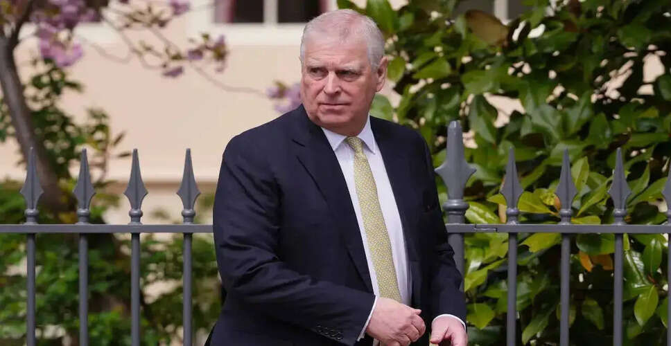 Prince Andrew Spotted Publicly for the First Time After Arrest