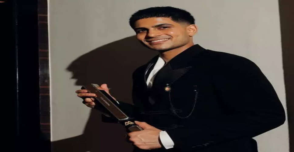 Shubman Gill Honored with Polly Umrigar Award for Best International Cricketer