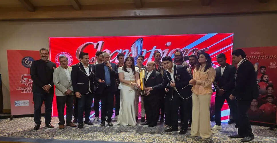 Rajasthan Regals Celebrates Victory in PGTI's Inaugural League Edition
