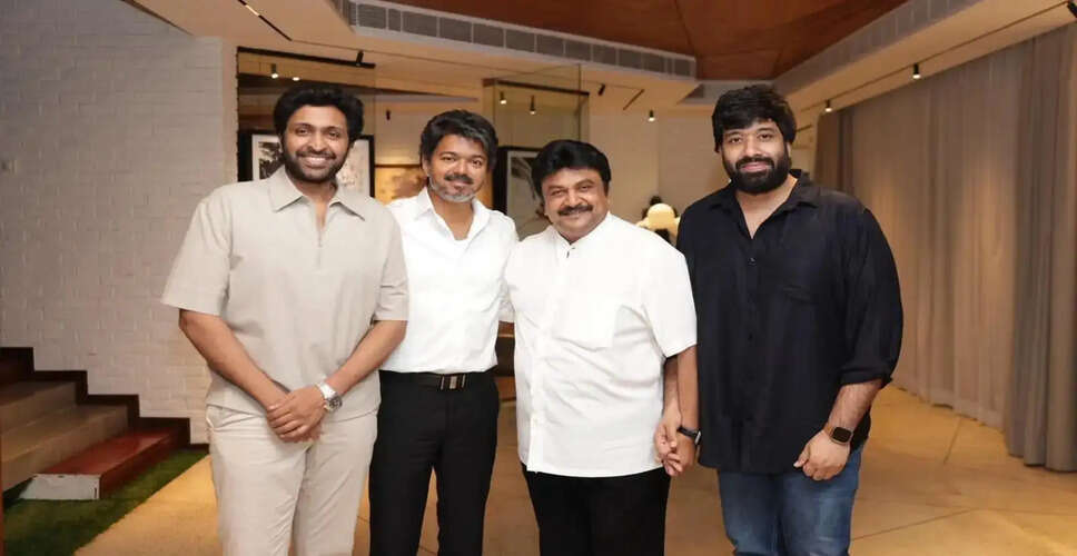 Prabhu Family Meets Tamil Nadu Chief Minister Vijay: A Star-Studded Reunion