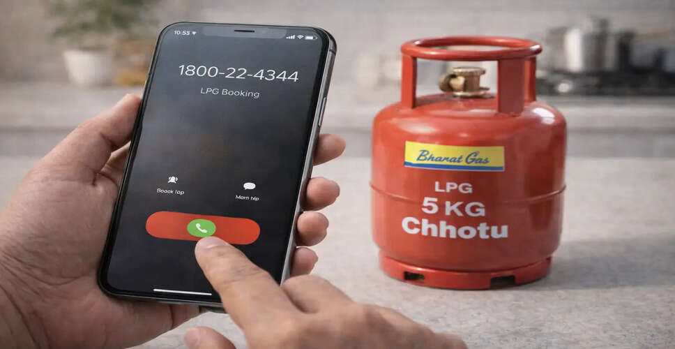 Introducing the 5KG &lsquo;Chhotu&rsquo; LPG Cylinder: A Convenient Solution for Cooking Gas Access