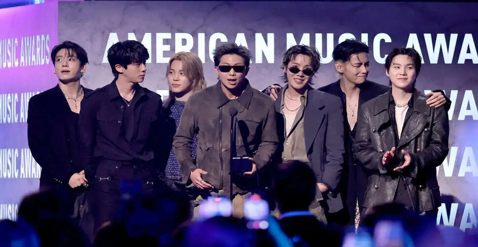 BTS Triumphs at the 2026 American Music Awards