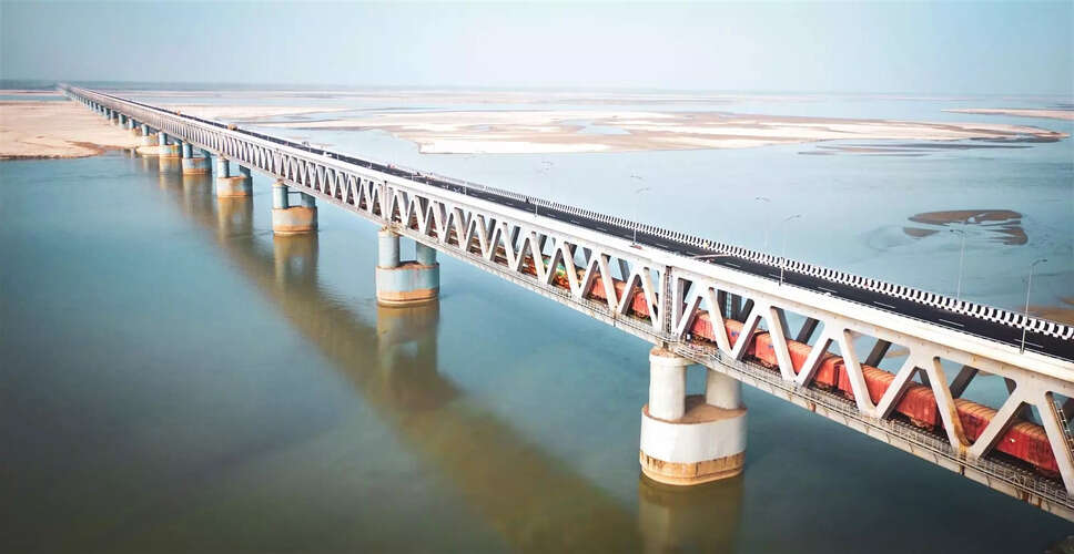 New Rail-Cum-Road Bridge Over Brahmaputra Set for Completion by 2029