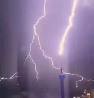 Shocking Lightning Strikes: A Viral Video That Will Leave You Breathless