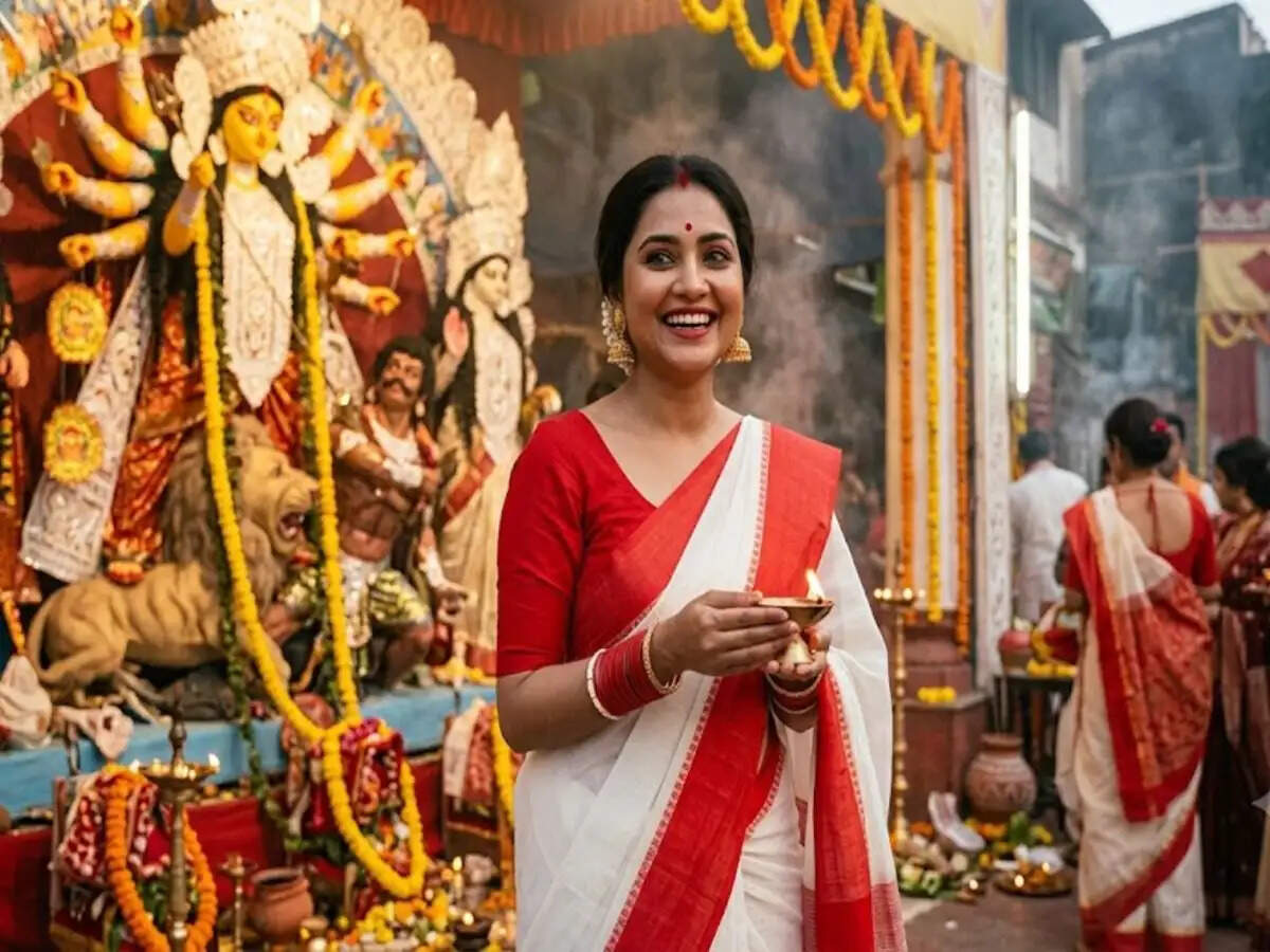 Celebrate Durga Puja with a Modern Fashion Twist