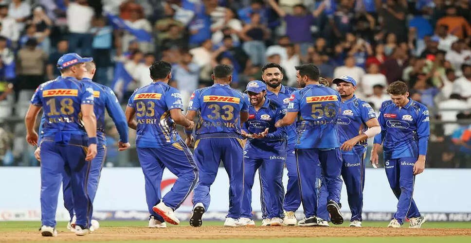 Mumbai Indians Secure Final Playoff Spot in IPL 2025